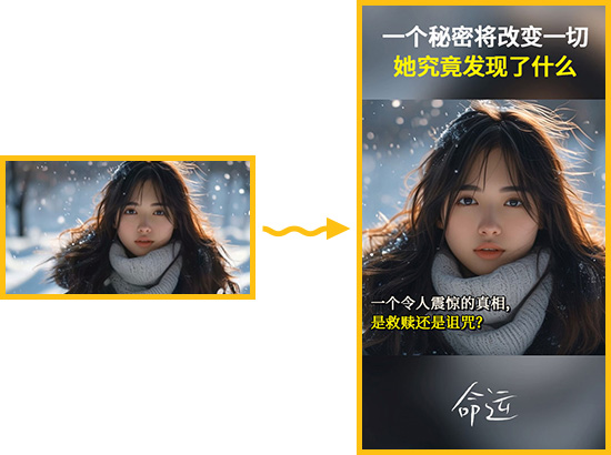 横屏上下加模糊效果
